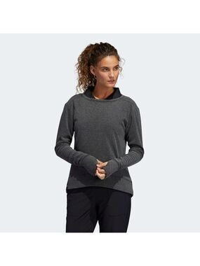 New adidas | Heathered fleece Primegreen crew sweatshirt